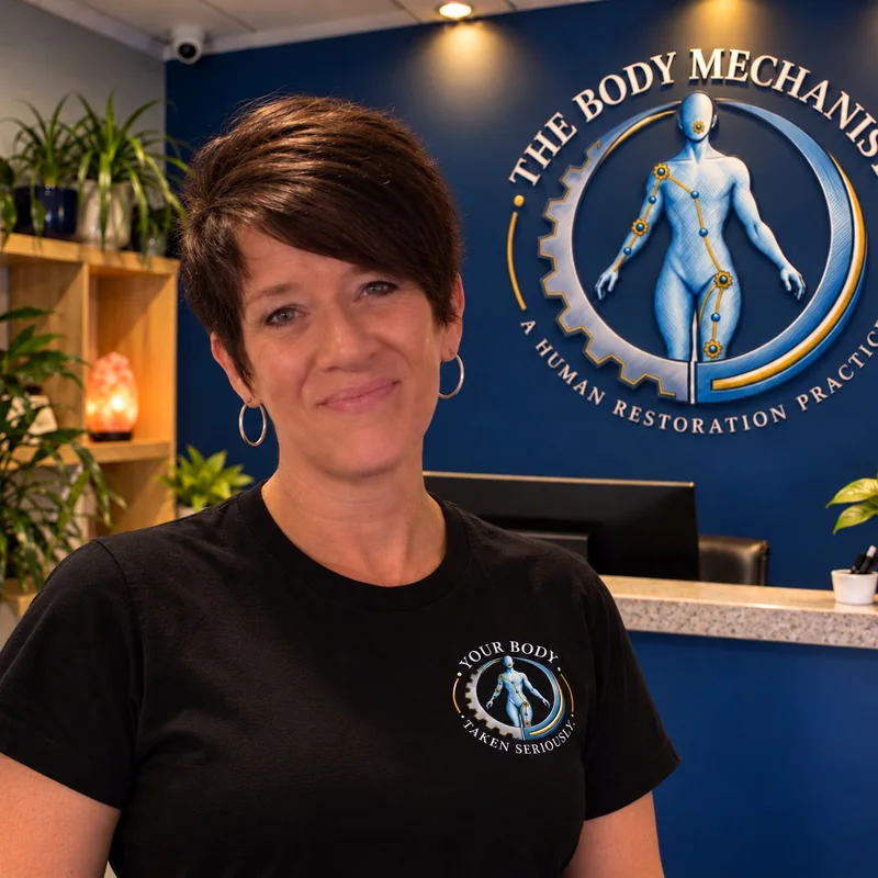 Portrait of Lisa-Jo Miller, The Body Mechanist