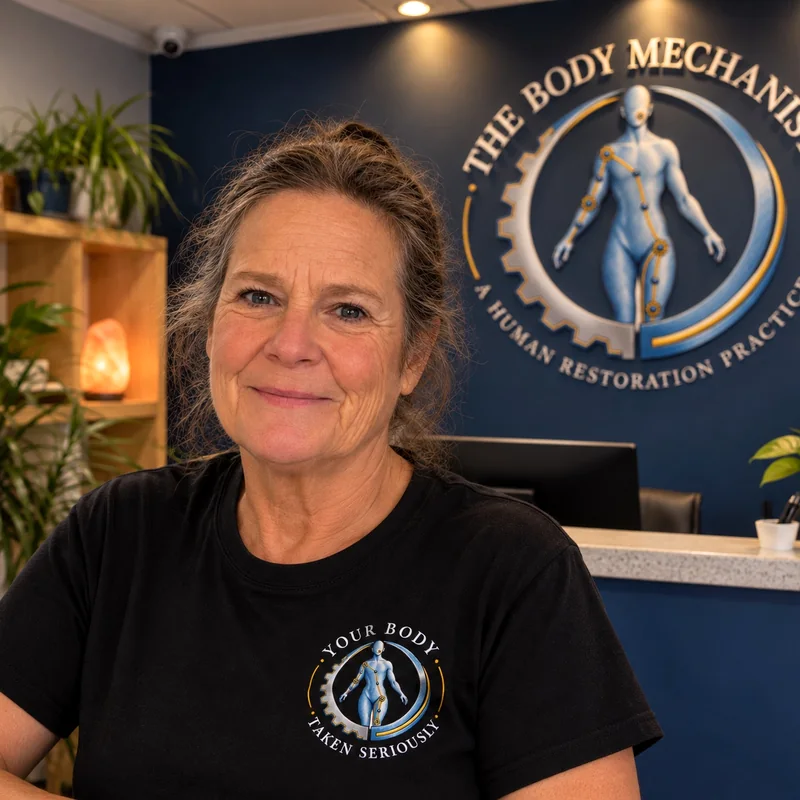 Portrait of Sue Hogan, The Body Mechanist